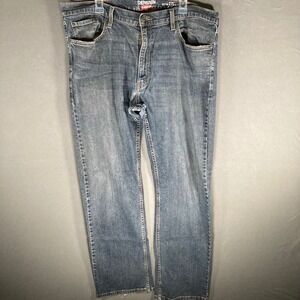 Denizen‎ From Levis 218 Straight Fit Jeans Mens 40x32 Blue Denim Pants